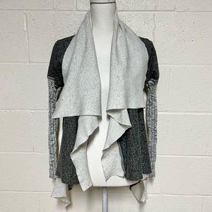 Scrapbook Boho Multi-Layer Patchwork Accents Cardigan Sweater Size M